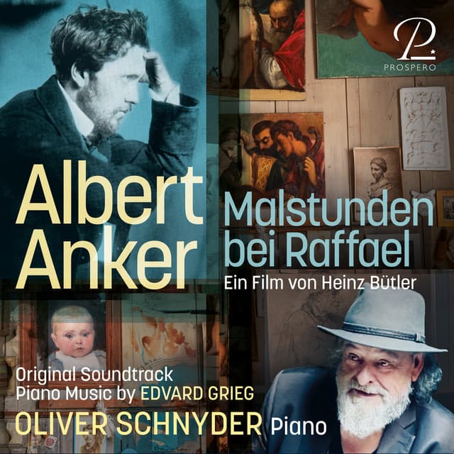 Albert Anker: Malstunden bei Raffael - Edvard Grieg