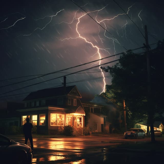 Soothing Thunder Night: Peaceful Nature's Symphony - ParaRelaxing