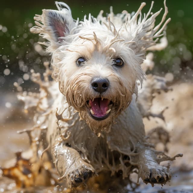 Olas Melódicas Y Patitas: Música Para Perros - Música a la hora del almuerzo
