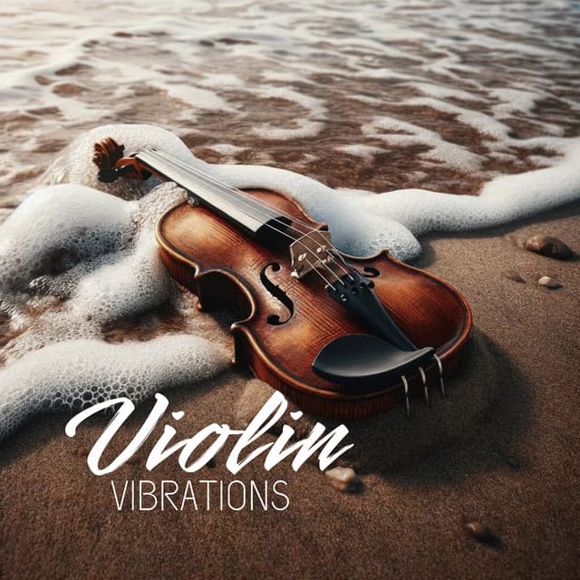 Violin Vibrations: Stringed Sleep Sanctuary - Healing Ocean Waves Zone