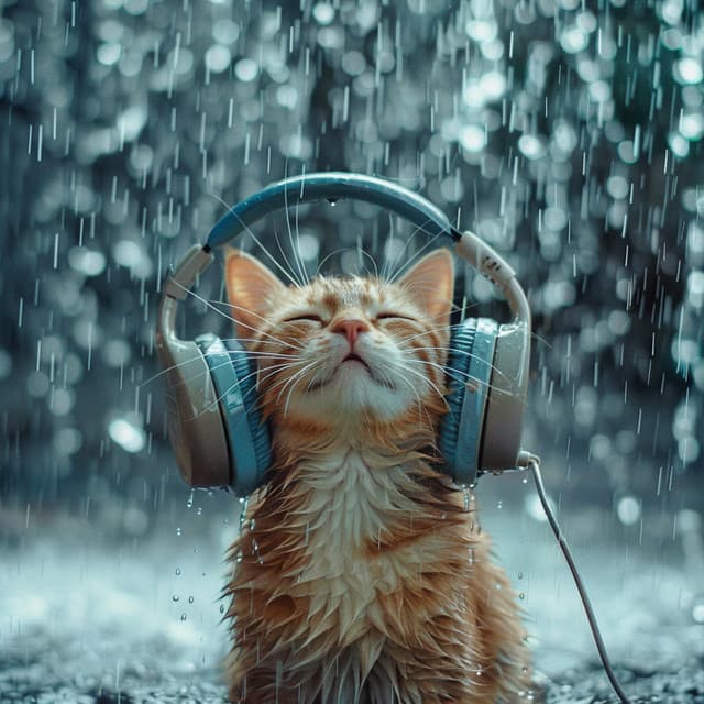 Rain Serenity: Cats Quiet Time - Music for Resting Cats