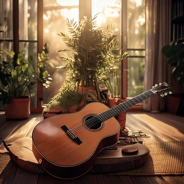 Relaxing Strings: Gentle Guitar Music Sessions - Holiday Guitar