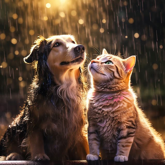 Pet Shower: Rain Pet Relaxation - Raining for Calm Pets