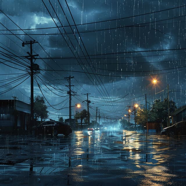 Binaural Raindrops: Ambient Sounds for Relaxation - Relaxing Flute Music Zone