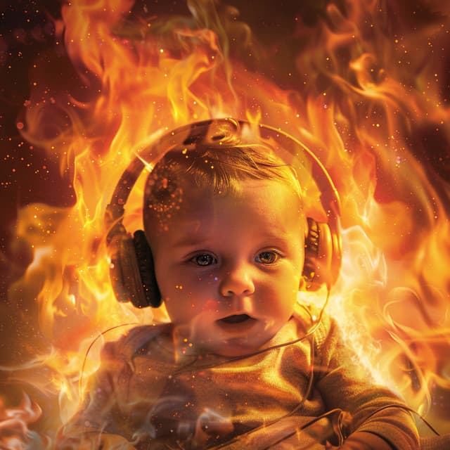 Firelight's Babble: Music for Babies - Baby Calming Resting