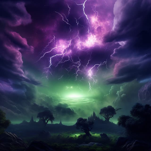 Harmonic Thunder Serenity: Relaxing Melodies - INDAYA