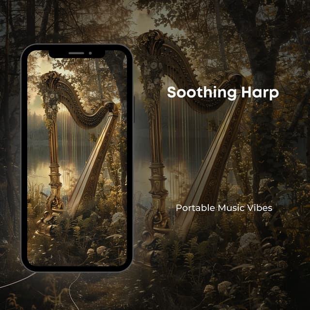 Soothing Harp: Zen Tunes at 432 Hz - Portable Music Vibes