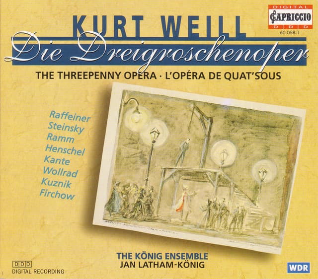 Weill, K.: Dreigroschenoper - Kurt Weill