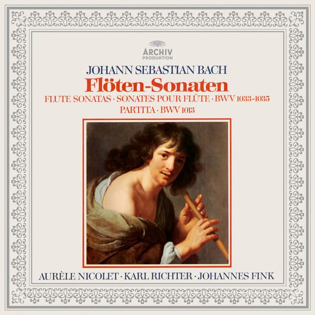 Bach: Partita, BWV 1013, Flute Sonatas, BWV 1033, 1034 & 1035 - Johann Sebastian Bach