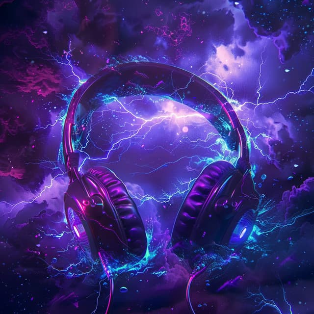 Thunder Rhythms: Dynamic Music Surge - Electro Ambient