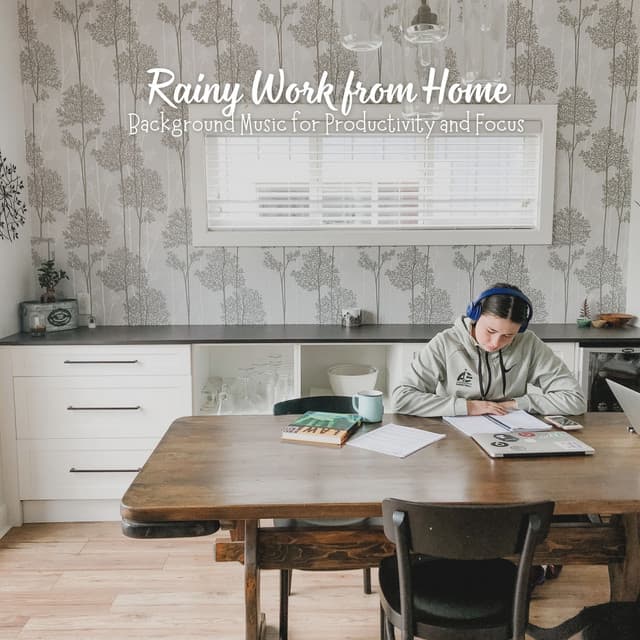 Rainy Work from Home: Background Music for Productivity and Focus - Rain Sounds Lab