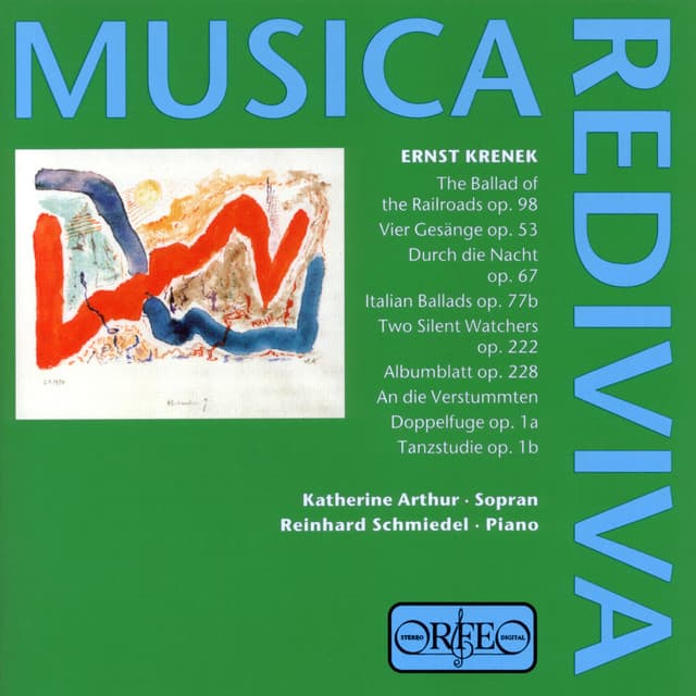 Krenek: Vocal & Piano Works - Ernst Krenek