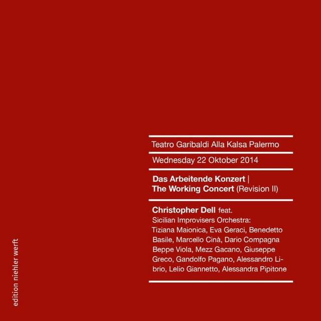 The Working Concert Revision II - Christopher Dell