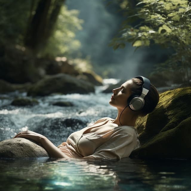 Binaural Spa Waters: Gentle River Melodies - World Recorders