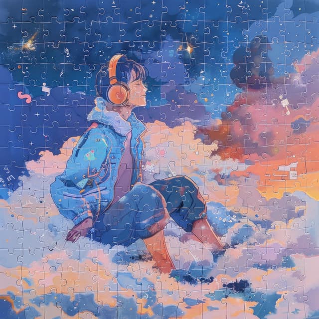 Schlafgenuss pur: Tauche ein in ein Puzzle-Erlebnis der Extraklasse - Weißen Rauschens