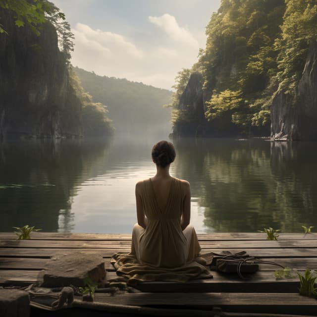 Oasis De Meditación Del Río: Tonos Pacíficos Del Agua - Monjes Tibetanos