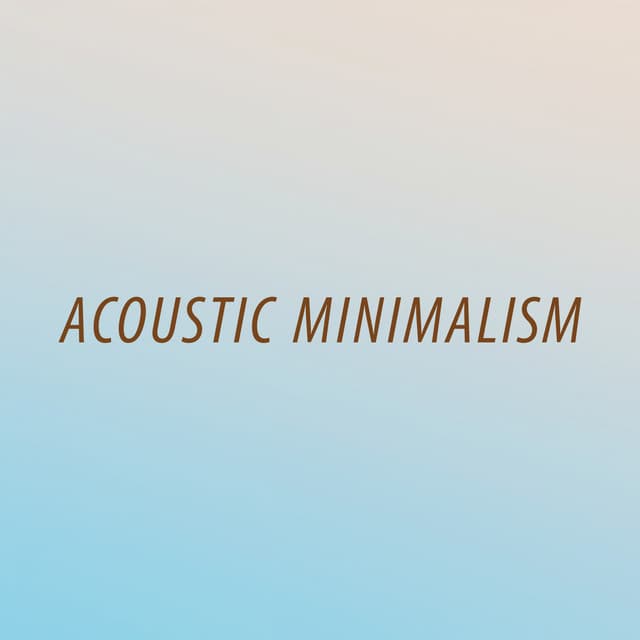 Acoustic Minimalism - Laurent Dury