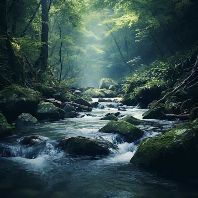 Water's Melody in Nature: Soothing Spring Harmonies - Reikini