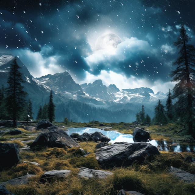 Raindrop Melodies: A Symphony of Nature's Music - Music of the Forest