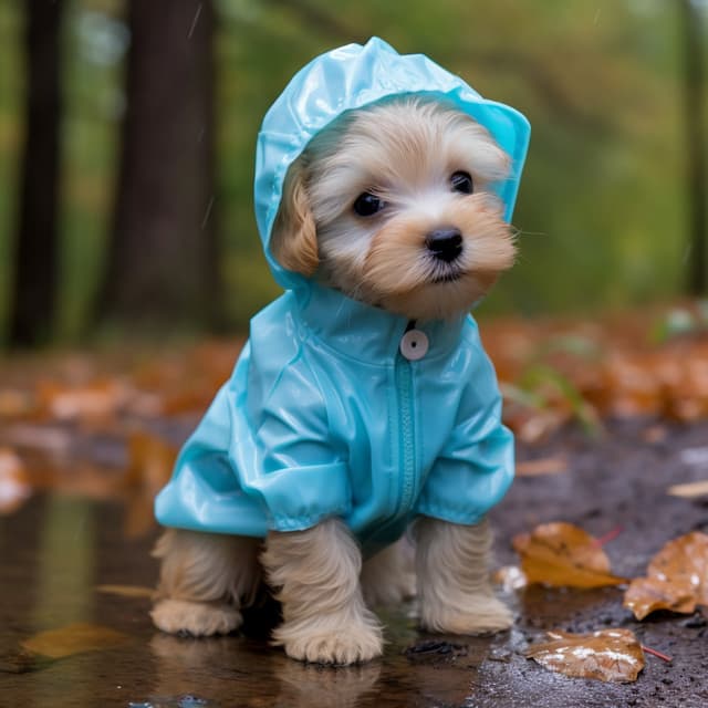 Ladrido Feliz De La Lluvia: Rapsodia De Lluvia Para Perros - 101 Naturaleza
