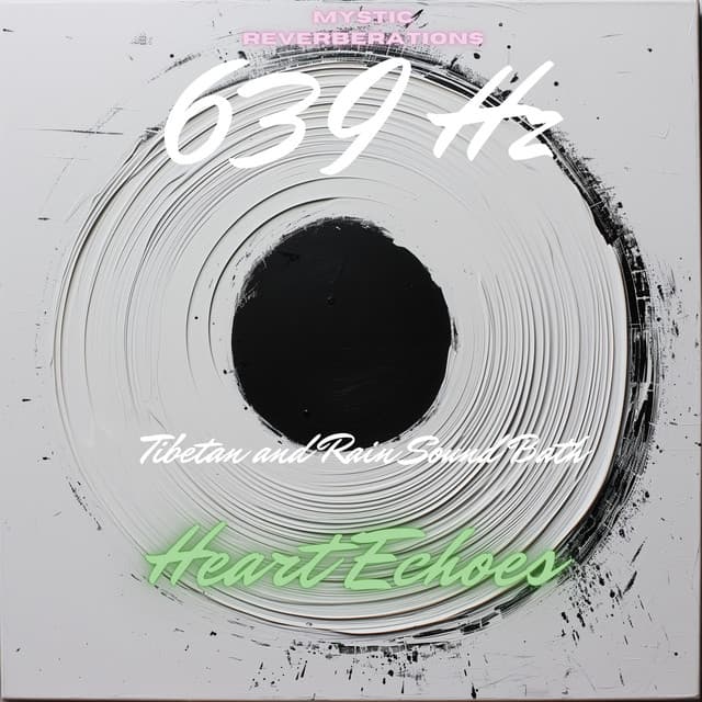 639 Hz Heart Echoes: Tibetan and Rain Sound Bath - Mystic Reverberations