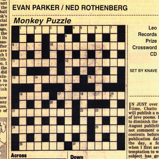 Monkey Puzzle - Evan Parker