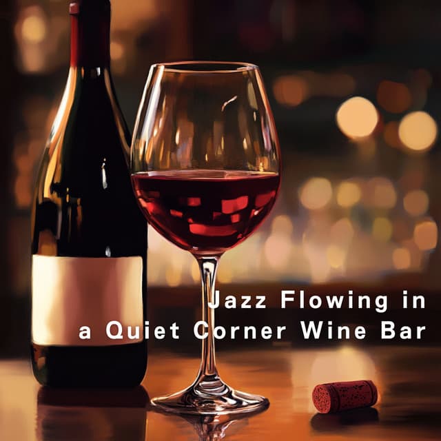 Jazz Flowing in a Quiet Corner Wine Bar - Relaxing Piano Crew