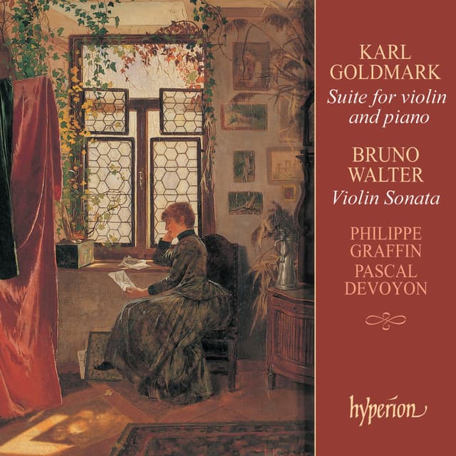 Karl Goldmark & Bruno Walter: Violin Sonatas - Philippe Graffin