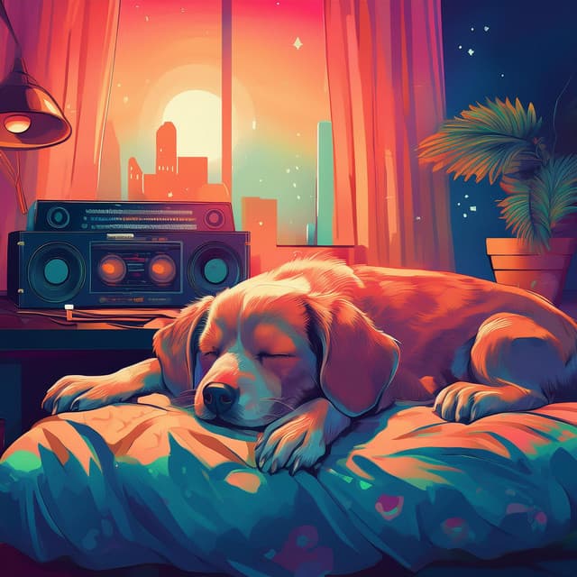 Lofi Canino: Sonidos Calmantes Para Perros - ondas de ritmo