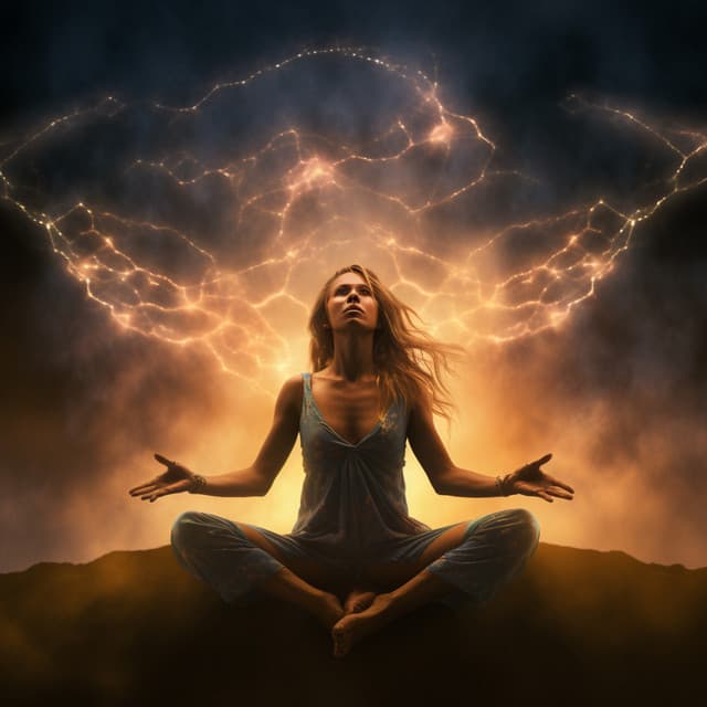 Meditation Thunder: Harmony Storm Melodies - Healing Music Spirit