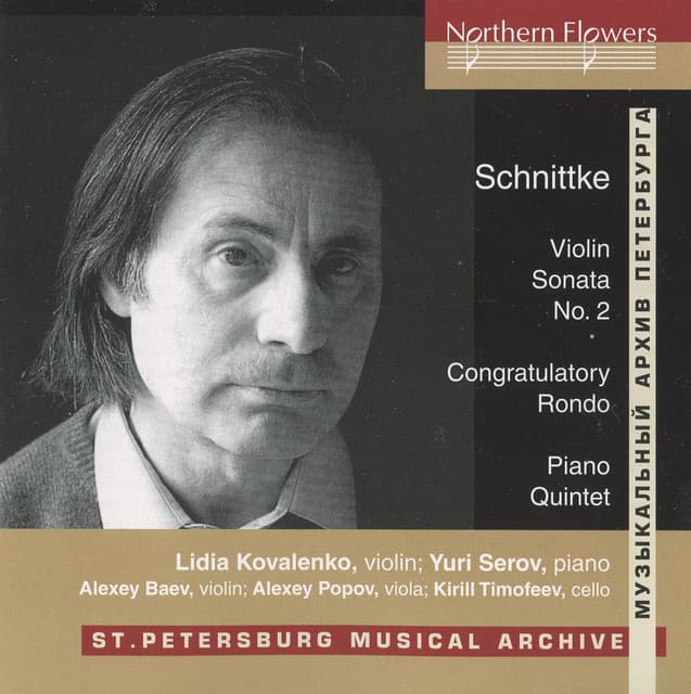 Schnittke: Works for Piano and Strings - Alfred Schnittke
