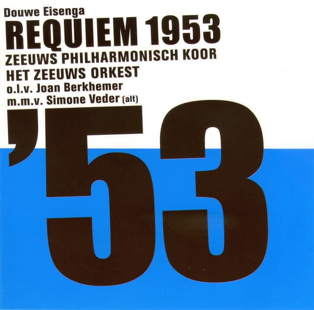 Eisenga: Requiem 1953 - Douwe Eisenga