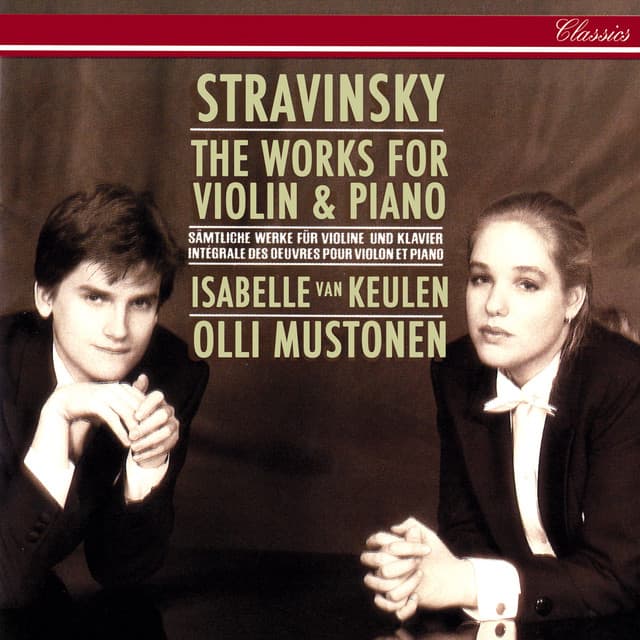 Stravinsky: Complete Works for Violin and Piano - Igor Stravinsky