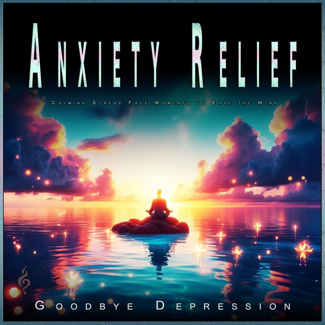 Anxiety Relief: Calming Stress Free Moments to Ease the Mind - Goodbye Depression