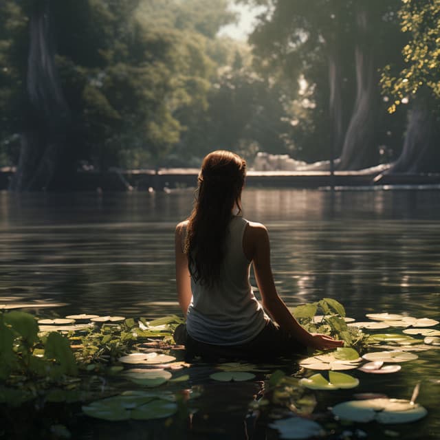 Zen Del Agua: Ondas Rítmicas De Yoga - vino sónico