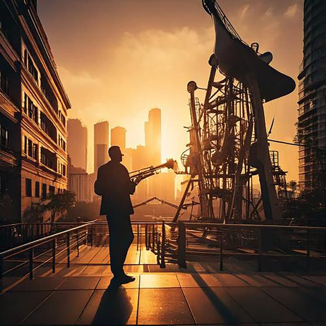 Silhouettes in the City: Fusion Jazz Suite - Fun Jazz