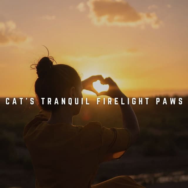 Music for Cat's Tranquility: Fireside Harmony - Music for Positive Energy