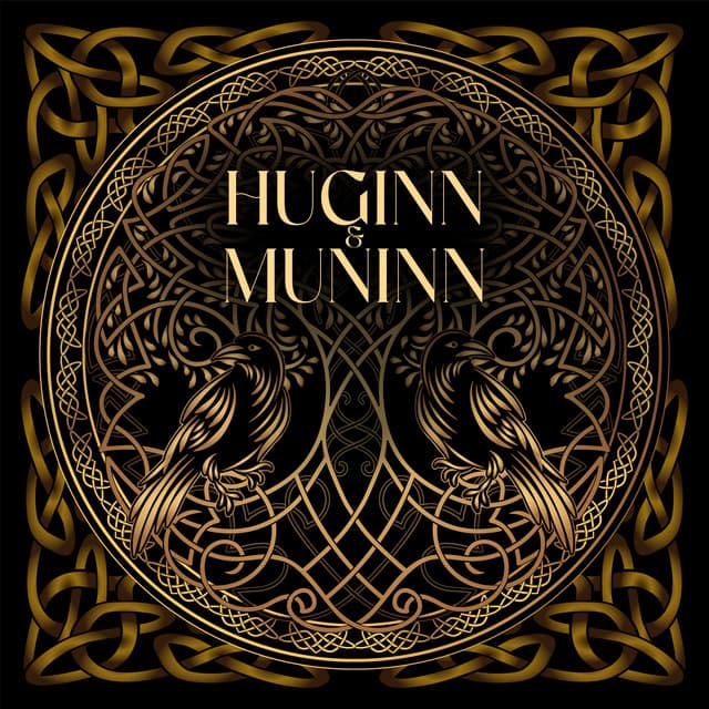 Huginn & Muninn: Thought & Memory of Omniscient Odin, Shamanic Scandinavian Bells - Shamanic Drumming Consort