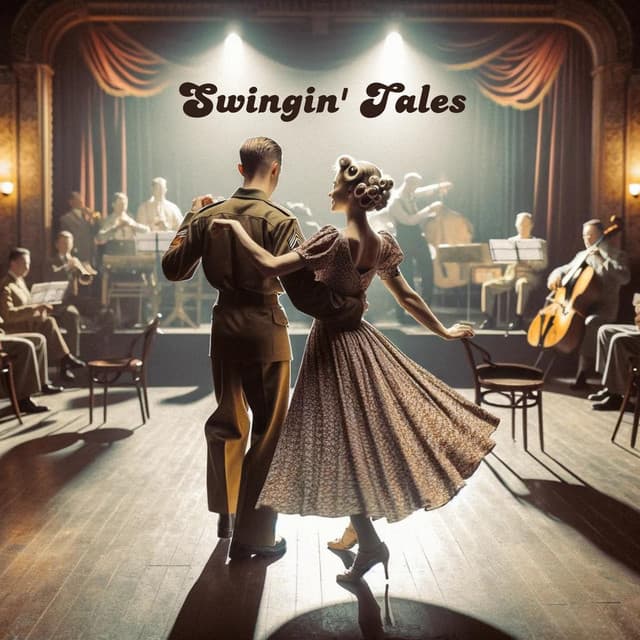 Swingin' Tales: Swinging Sounds of the Golden Era - Jazz Night Music Paradise