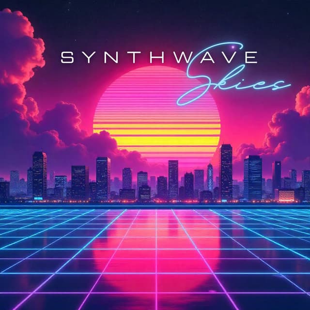 Synthwave Skies: Dance with Digital Shadows - #1 Hits Now