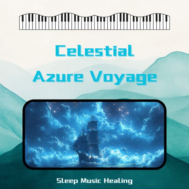Celestial Azure Voyage - Sleep Music Healing