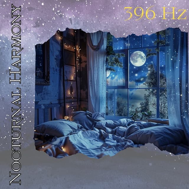 396 Hz Nocturnal Harmony - Sleep Music 396