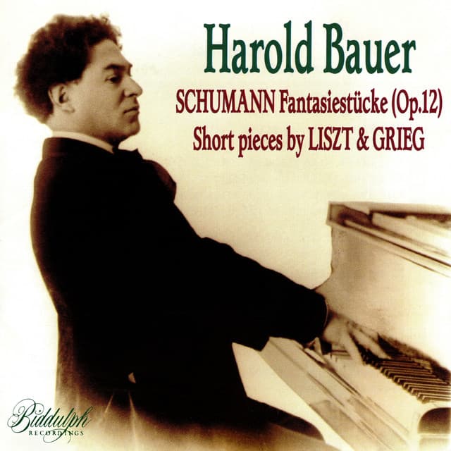 Schumann, Liszt & Grieg: Piano Works - Harold Bauer