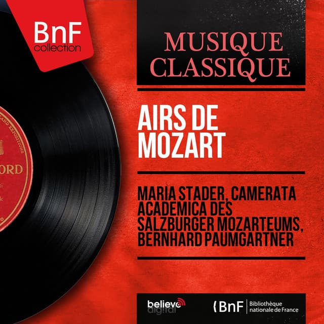 Airs de Mozart - Wolfgang Amadeus Mozart