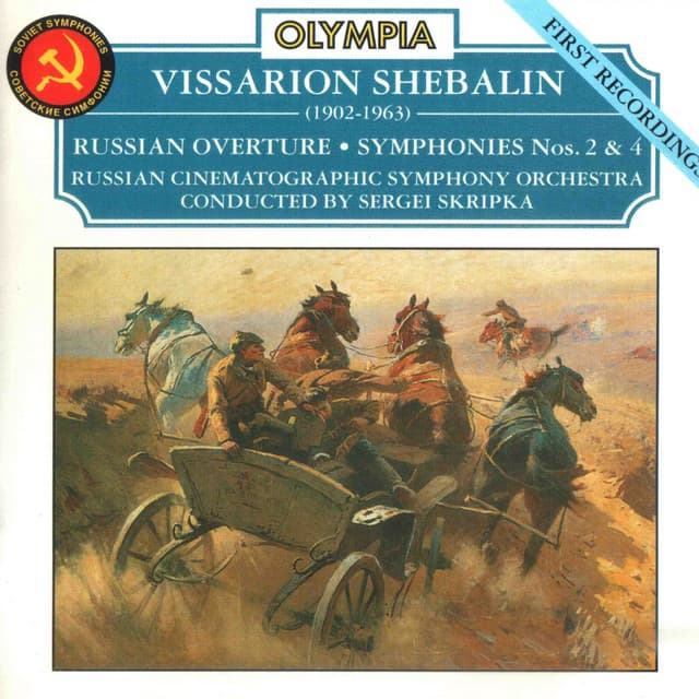 Shebalin: Russian Overture; Symphones No. 2 & No. 4 - Vissarion Shebalin