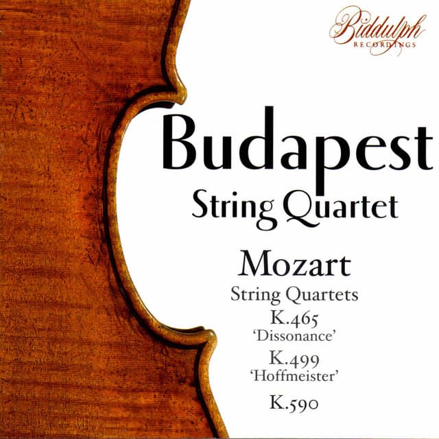 Mozart: String Quartets Nos. 19, 20 & 23 - Wolfgang Amadeus Mozart