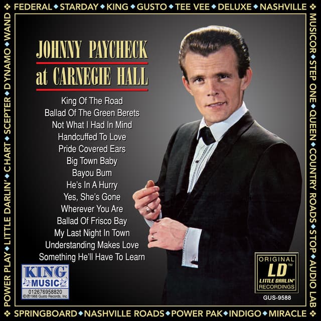 At Carnegie Hall - Johnny Paycheck