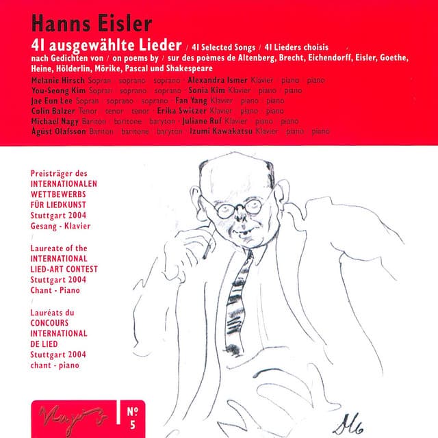 41 ausgewählte Lieder - Hanns Eisler