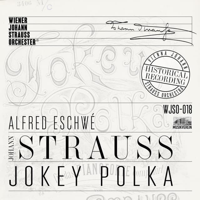 Jokey Polka - Historical Recording - Wiener Johann Strauss Orchester