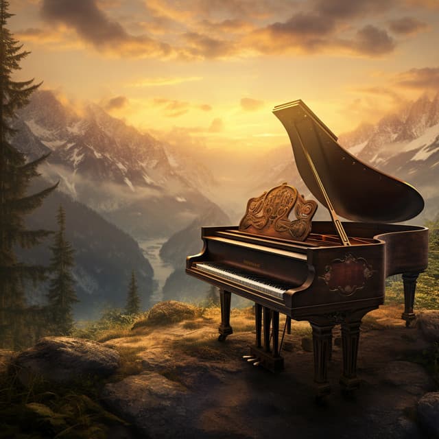 Piano Serenity: Echoes of Dawn - Relaxing Piano Music Masters